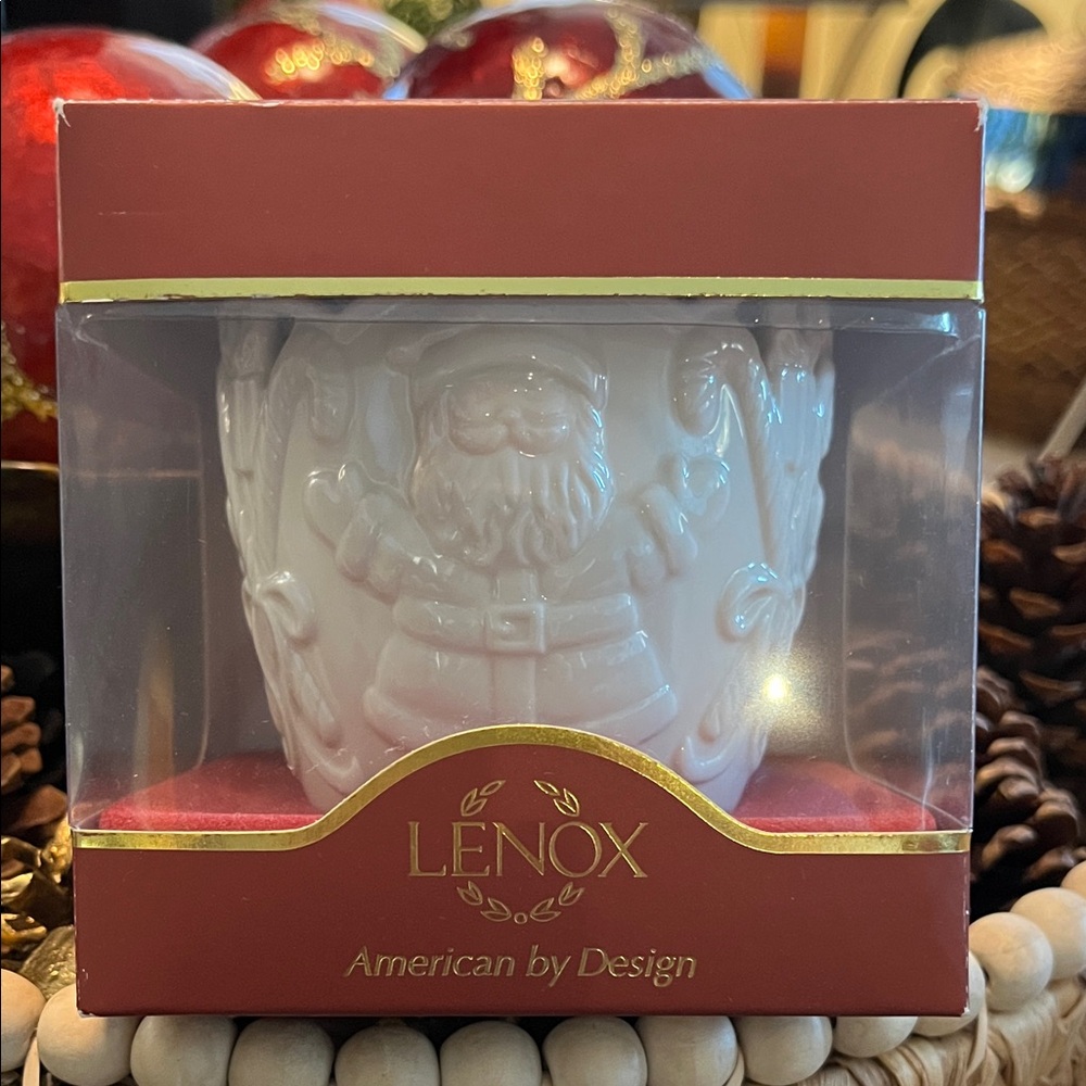 Lenox Merry Lights Santa Votive Holder